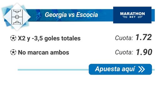 Georgia vs Escocia