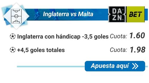 Inglaterra vs Malta