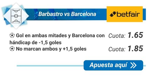 Barbastro vs Barcelona
