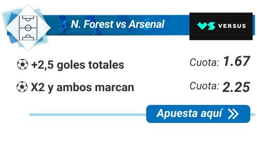 Forest vs Arsenal