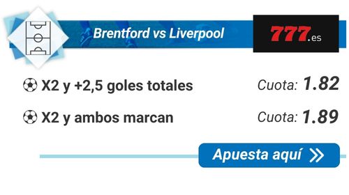Brentford vs Liverpool