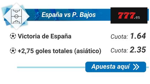 España vs Países Bajos
