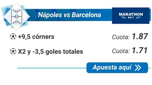 Nápoles vs Barcelona