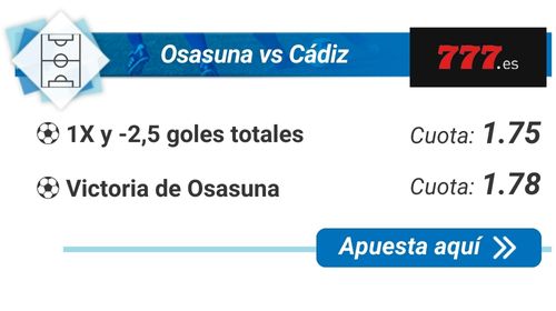 Osasuna vs Cádiz