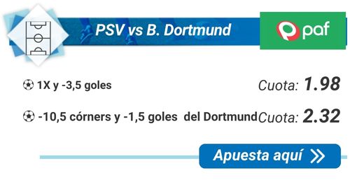 PSV vs Borussia Dortmund