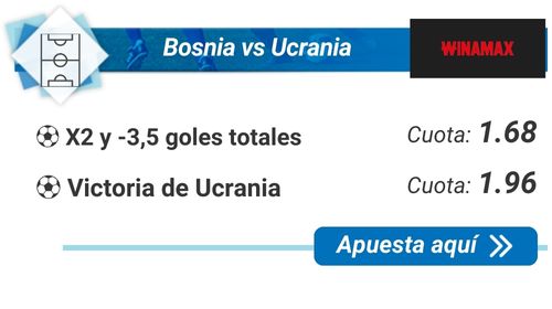 Bosnia vs Ucrania