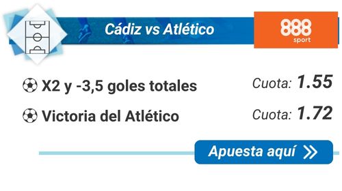 Cádiz vs Atlético