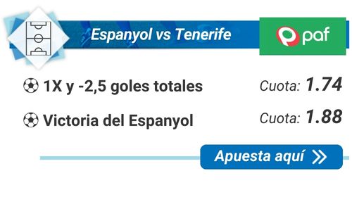 Espanyol vs Tenerife