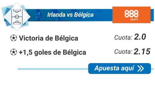 Irlanda vs Bélgica