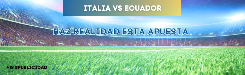 Italia vs Ecuador