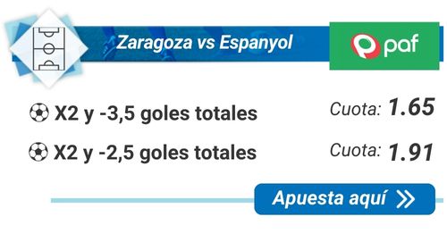 Zaragoza vs Espanyol