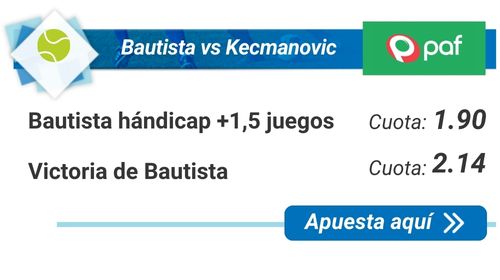 Bautista vs Kecmanovic