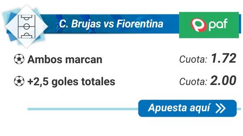 Club Brujas vs Fiorentina