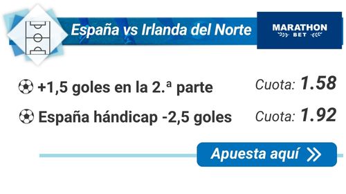 España vs Irlanda del Norte