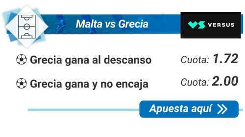 Malta vs Grecia