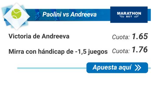 Paolini vs Andreeva