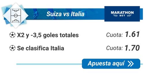 Suiza vs Italia