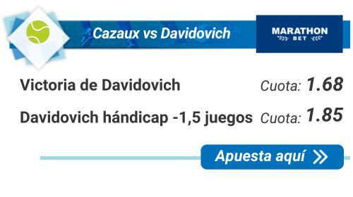 Cazaux vs Davidovich
