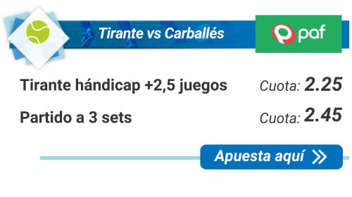 Tirante vs Carballés