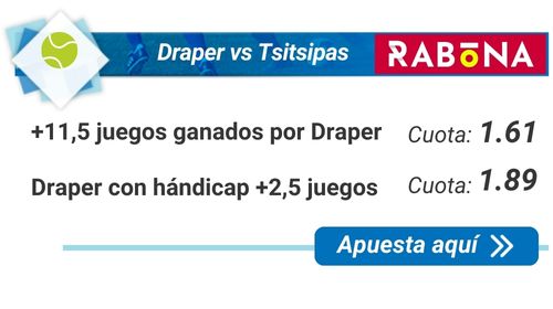 Draper vs Tsitsipas
