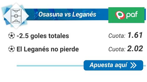Osasuna vs Leganés