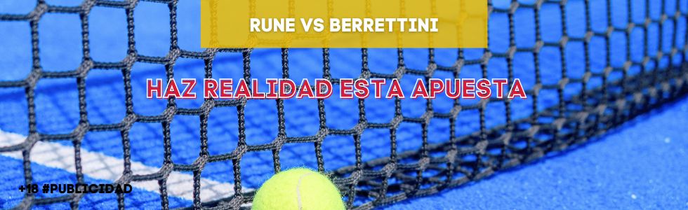 Rune vs Berrettini