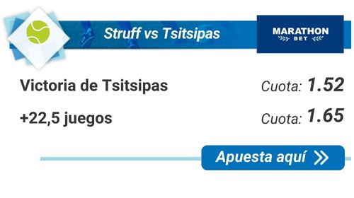 Struff vs Tsitsipas