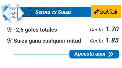 Serbia vs Suiza
