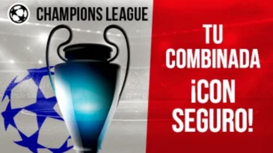 Champions League: Apuesta combinada con seguro – Código CHAMP