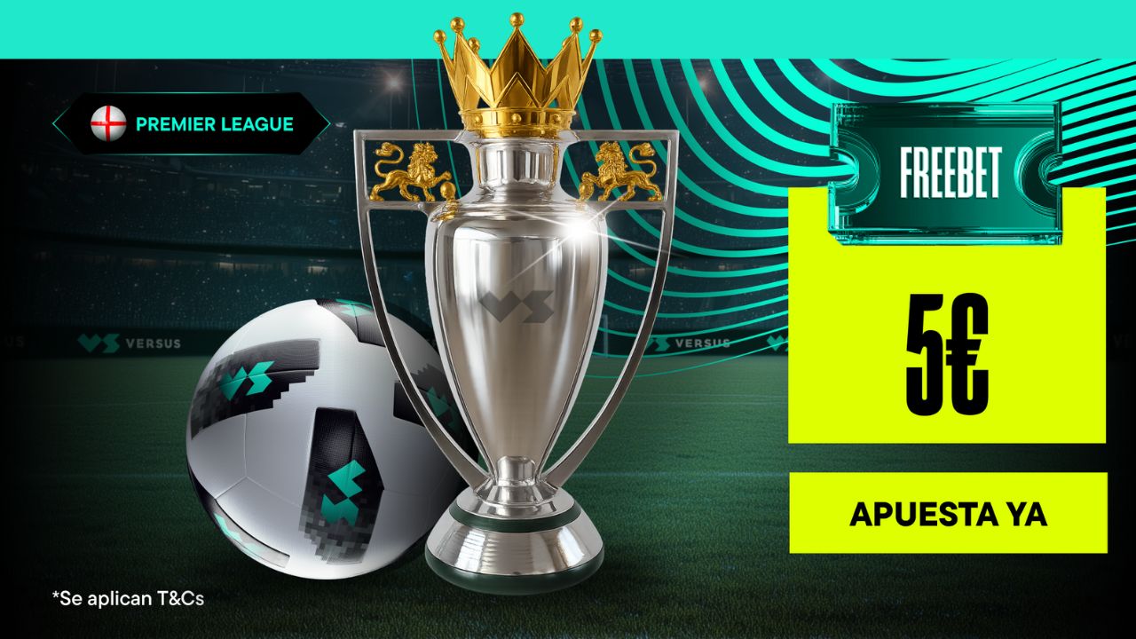 EN LA PREMIER NADIE CAMINA SOLO: ¡Apuesta y llévate una Freebet de 5€!