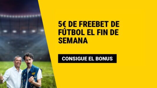 GANA UNA FREEBET DE 5 € CADA SEMANA