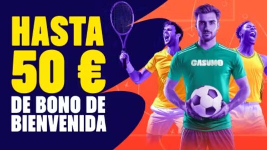 Bono de Bienvenida de Deportes Casumo: Tu Primera Apuesta Asegurada Hasta 50 €
