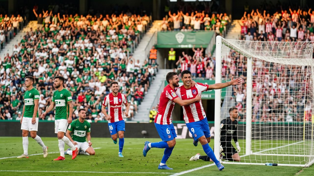 Elche vs Atlético de Madrid: apostamos por un partido con goles en las dos áreas