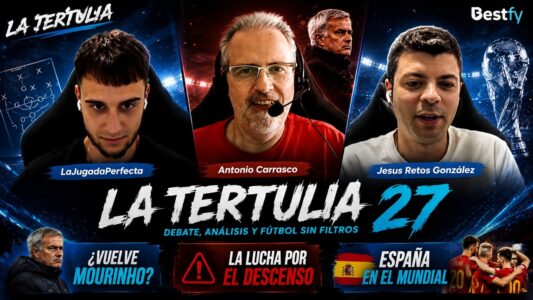 La Tertulia #27: ¿Vuelve Mourinho? La batalla por el descenso y España ilusiona en el Mundial