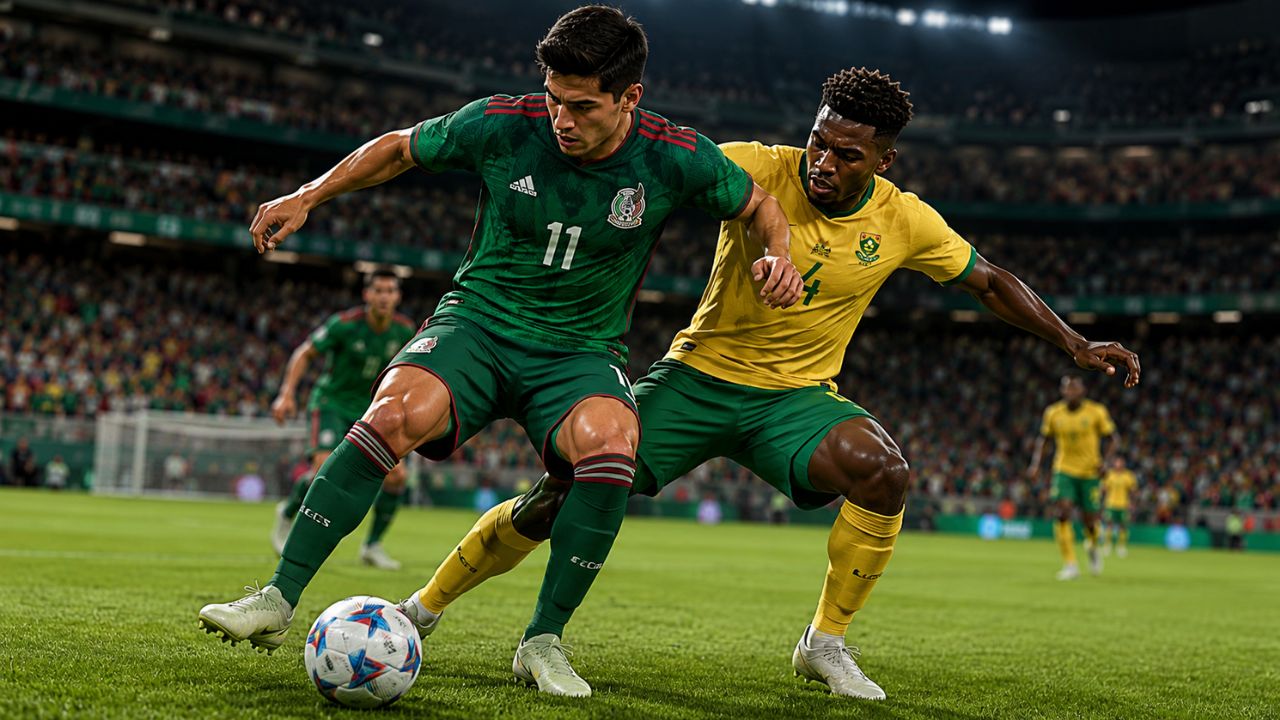 México vs Sudáfrica cuotas: favoritismo mexicano en el partido inaugural del Mundial