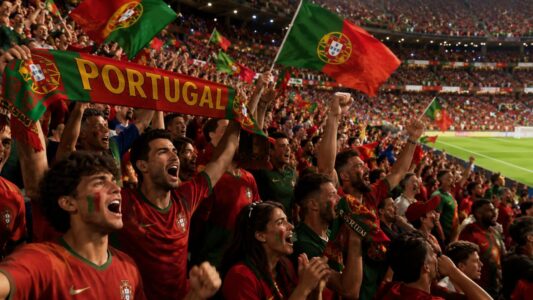 Portugal visita dinamarca en medio de la tormenta Cristiano