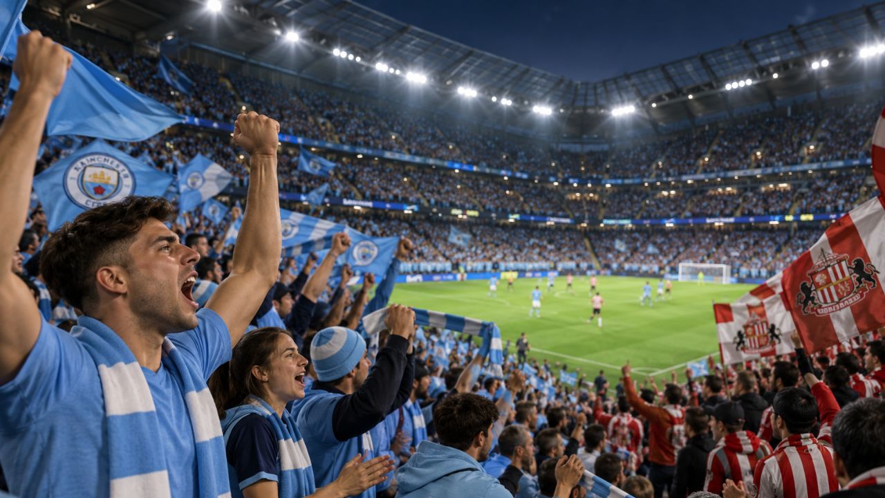 Manchester City vs Sunderland