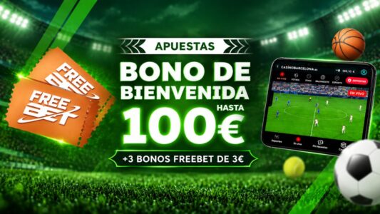 ¡100€ de bienvenida para tu deporte favorito!
