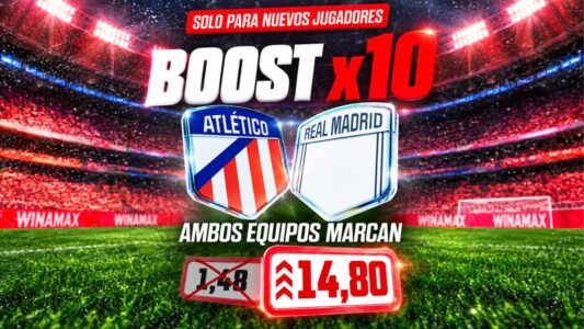 Boost x10 Atletico de Madrid vs Madrid