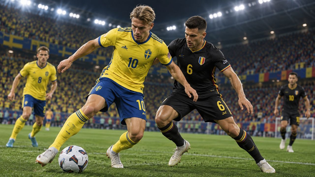 Suecia vs Rumanía