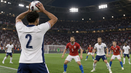 Inglaterra vs Chequia: Wembley mide la inercia del 0-7