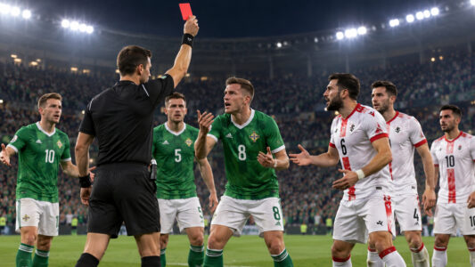 Irlanda del Norte vs Georgia: el líder del Grupo B2 defiende su fortaleza en Belfast