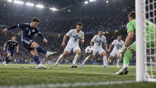 Escocia vs Eslovenia: duelo directo por la segunda plaza del Grupo B1