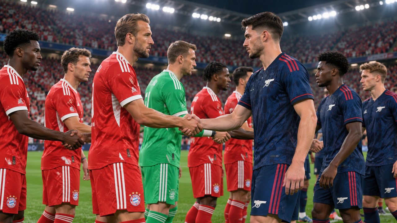 Bayern Múnich vs Arsenal - imagen horizontal Bestfy Champions 2026/27