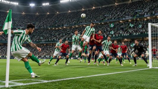 Betis vs Osasuna: La Cartuja mide la racha local ante un rival necesitado