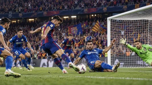 El Getafe visita a un gran Barça