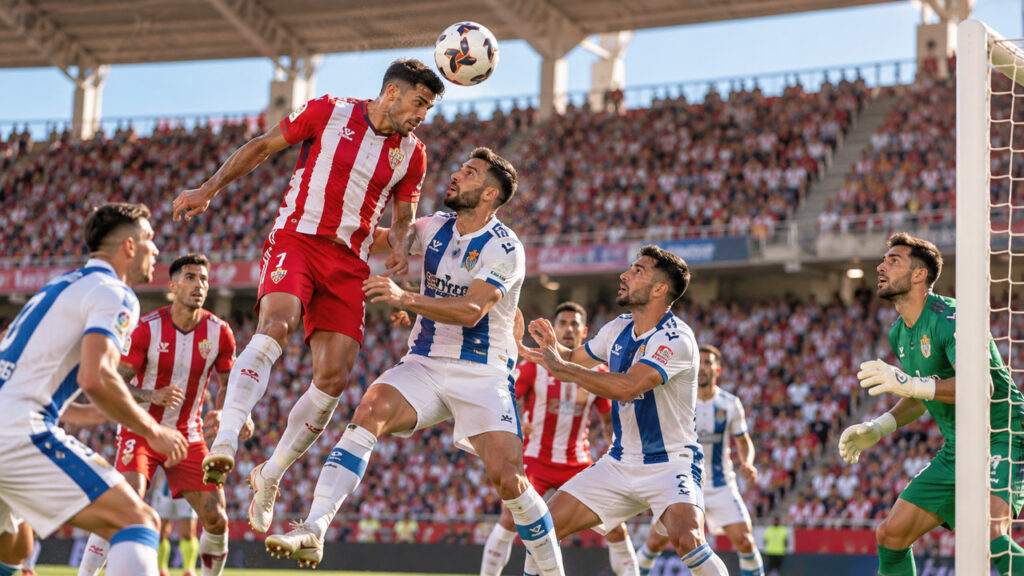 El Almería quiere los tres puntos