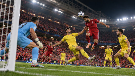 Partido grande entre Liverpool y Villarreal