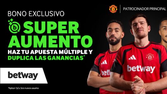 BETWAY SUPER AUMENTO: ¡DUPLICA LAS GANANCIAS DE TU APUESTA COMBINADA!